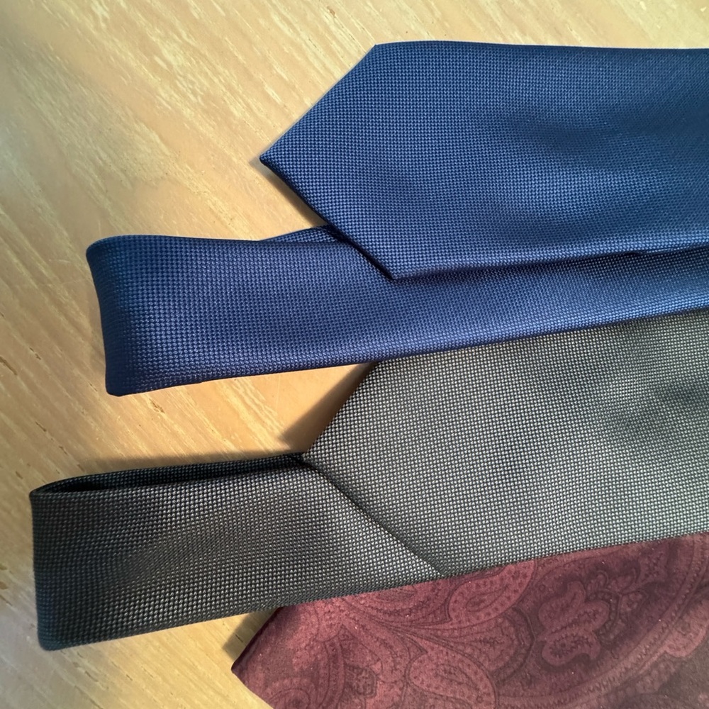 Bundle 3 Men’s Ties Van Heusen Society Threads NEW High End Better than … - Picture 4 of 9